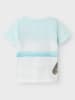 name it Shirt "Jako" lichtblauw/groen