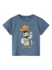 name it Shirt "Huggi" in Blau/ Bunt