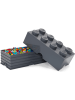 LEGO Aufbewahrungsbox "Brick 8" in Grau - (B)50 x (H)18 x (T)25 cm