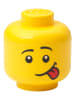 LEGO Pojemniki (4 szt.) "Head Mini" w kolorze żółtym