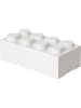 LEGO Lunchbox "Classic Brick 8" wit - (B)20 x (H)7,3 x (D)10 cm