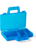 LEGO Sortierkoffer "Case to go" in Hellblau - (B)19 x (H)3,5 x (T)16 cm