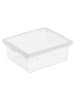 Plast Team Aufbewahrungsbox - (B)20,5 x (H)7,5 x (T)17 cm