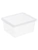 Plast Team Aufbewahrungsbox - (B)20,5 x (H)10 x (T)17 cm