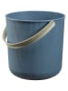 NHG Eimer in Blau/ Beige - (B)27,7 x (H)25,8 x (T)27,1 cm