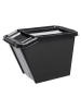 Plast Team Opbergbox zwart - (B)65 x (H)43,8 x (D)39,5 cm