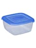 Plast Team Vershouddoos transparant/blauw - (B)14,5 x (H)7,1 x (D)14,5 cm