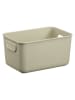 NHG Kosz w kolorze beżowym - 25,6 x 13,6 x 17,3 cm