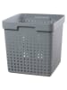 NHG Aufbewahrungskorb in Grau - (B)29,6 x (H)29,6 x (T)29,6 cm