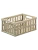 NHG Kiste in Beige - (B)23,9 x (H)10,9 x (T)17,6 cm