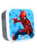 Spiderman 3er-Set Lunchboxen "Spiderman Let's Eat!" in Blau/ Rot