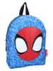 Spidey and his amazing friends Rugzak "Spidey Style Icons" blauw/rood - (L)23 x (H)31 x (D)9 cm