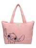 Lilo & Stitch Shopper "Stitch Obsessed" lichtroze - (L)48 x (H)32 x (D)14 cm