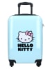 Hello Kitty Hardcase-trolley lichtblauw/lichtroze - (L)33 x (H)46 x (D)21 cm