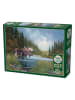 COBBLE HILL PUZZLES 1.000-delige puzzel "Eland in het Meer" - vanaf 12 jaar