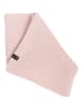 Lullalove Wełniany szal w kolorze jasnoróżowym - 160 x 25 cm