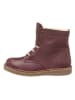 kmins Leren boots bordeaux