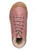 Naturino Leder-Boots in Rosa