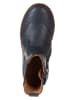 bisgaard Leren chelseaboots "Norbert" donkerblauw