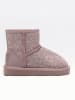Lelli Kelly Leren winterboots "Dajana" lichtroze