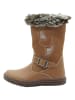 lamino Leren boots lichtbruin