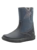 lamino Leren boots donkerblauw
