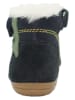 lamino Leren boots donkerblauw