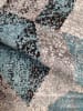deco Rugs & Carpet Laagpolig tapijt "Milano" blauw/grijs