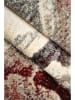deco Rugs & Carpet Kurzflor-Teppich "Milano" in Rot/ Creme/ Schwarz