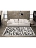 deco Rugs & Carpet Kurzflor-Teppich "Double" in Grau