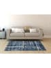 deco Rugs & Carpet Kurzflor-Teppich "Double" in Blau