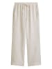 Marc O'Polo Leinen-Hose in Creme