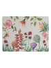 Madre Selva Schreibtischunterlage "Flores Salvajes" in Creme/ Bunt - (L)55 x (B)35 cm