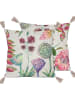 Madre Selva Poszewka "Flores Salvajes" w kolorze kremowym na poduszkę - 45 x 45 cm