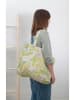Madre Selva Shopper "Mimosa" beige/grijs - (B)42 x (H)36 x (D)7 cm