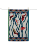Madre Selva Geschirrtuch "Fishes" in Bunt - (L)70 x (B)50 cm