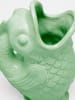 Madre Selva Vase "Pez" in Grün - (H)26 cm