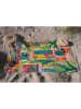 Madre Selva Strandtuch "Paradise" in Orange/ Gelb/ Grün - (L)140 x (B)75 cm