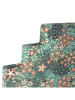 Madre Selva Kopfteil "Sunshine Petals" in Grün/ Rot - (B)150 x (H)121 cm