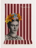 Madre Selva Theedoek "Frida" roze/lichtroze - (L)75 x (B)50 cm