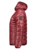 Canadian Peak Doorgestikte jas "Colombiana" rood