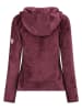 Canadian Peak Fleecejacke "Upaloodeak" in Bordeaux