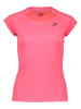 asics Laufshirt in Pink