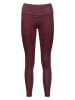 asics Trainingsleggings "Flexform" in Bordeaux