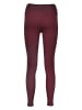 asics Trainingsleggings "Flexform" in Bordeaux