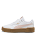 Puma Sneakers "Carina 3.0" wit/lichtroze