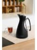 Vialli Design Thermokanne "Alessia" in Schwarz/ Silber - 1 l