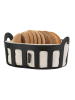 Vialli Design Broodmand "Livio" zwart - (B)24 x (H)18 x (D)8,5 cm