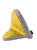 Vialli Design Ofenhandschuh in Grau/ Gelb
