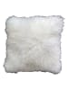 Kaiser Naturfellprodukte Lammfellkissen "Tibet" in Creme - (L)45 x (B)45 cm